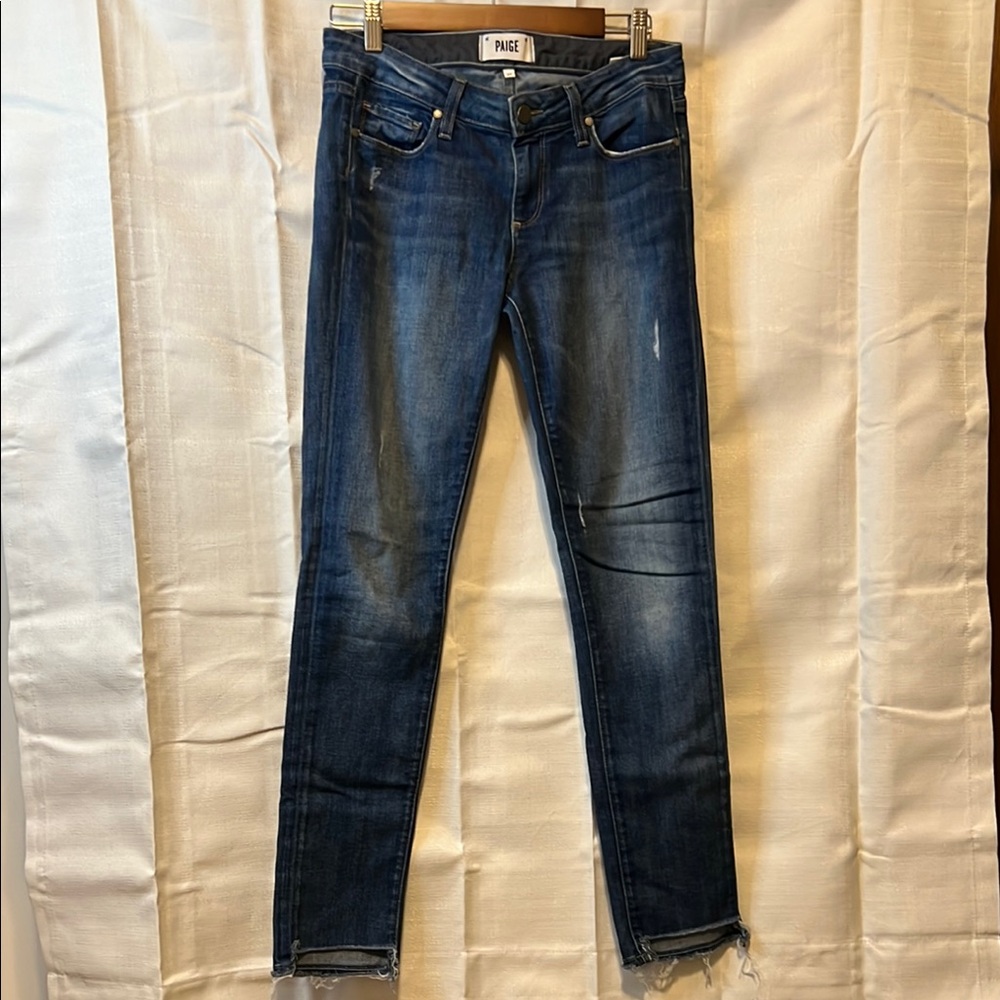 PAIGE Women's Blue Jeans
